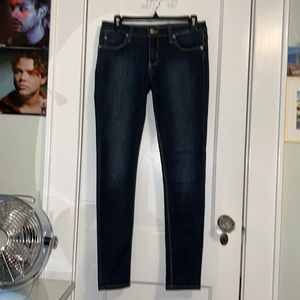 Just black low rise jeans